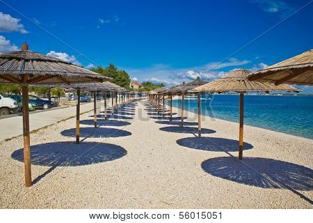 Island Of Vir Beach Umbrellas