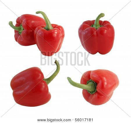 Set Of Red Peppers