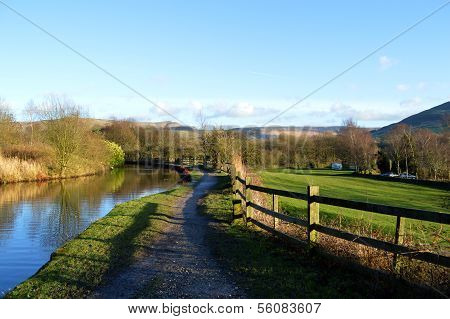 Hudderfield Narrow Canal in Friezland Oldham