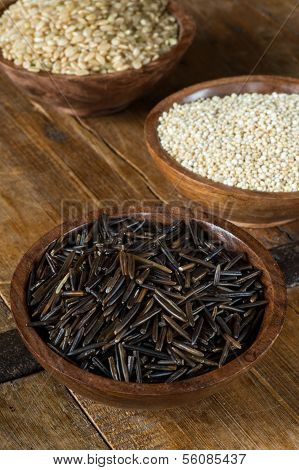 Wild Rice, Quinoa And Brown Rice