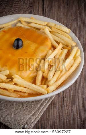 Francesinha On Plate