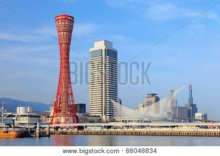 Kobe port in japan