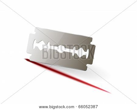 Blade and scratch