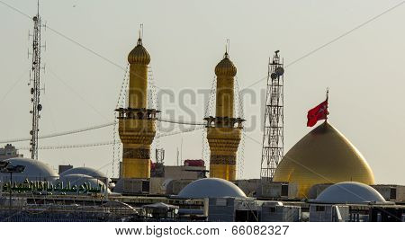 The shrine of Imam Abbas