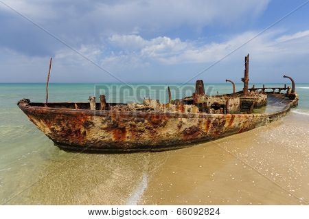 Rusty Shipwreck