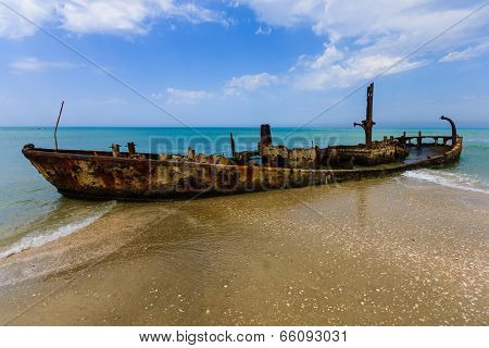 Rusty Shipwreck