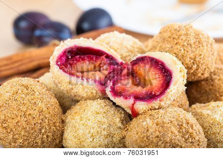 Delicious Sweet Plum Dumplings