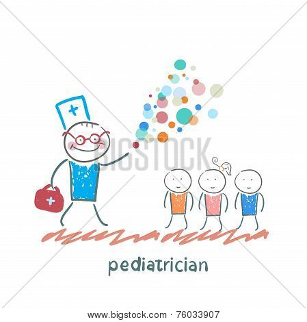 pediatrician shows children miracle