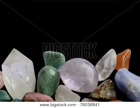 Semiprecious gemstones margin