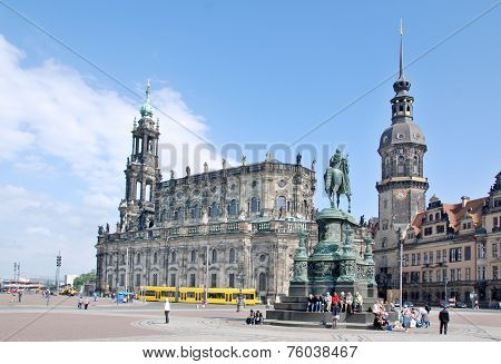 The Hofkirche Dresden