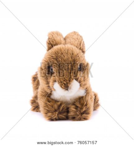 Easter plush rabbit.