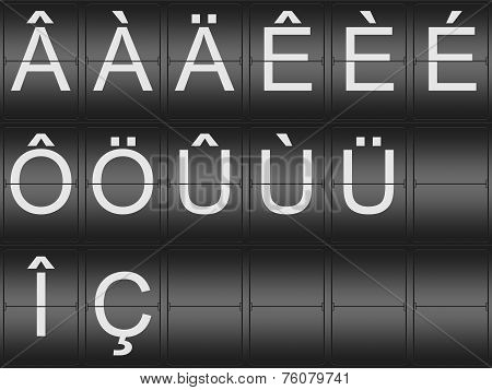 Collection Of Umlaut And Accent Letters