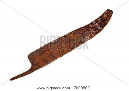 Old Rusty Knife Blade
