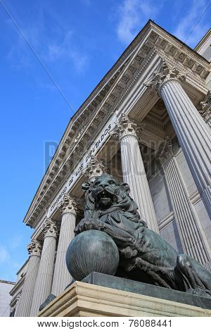 Spanish Congress of Deputies. Madrid