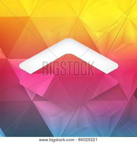 Vector background abstract polygon triangles.