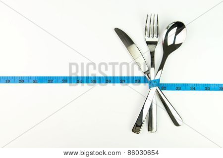 Diet Measuring Concept