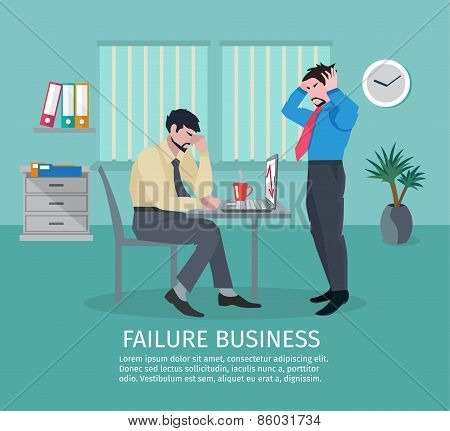 Failure Business Concept
