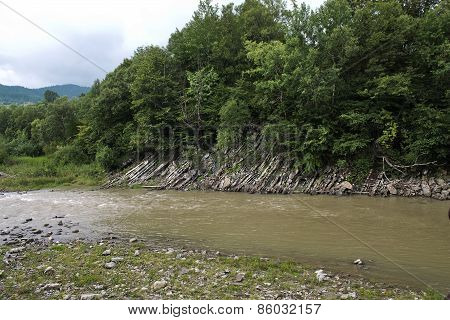 Carpathians river Prut
