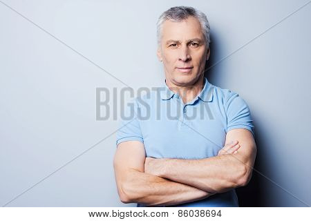 Confident Mature Man.