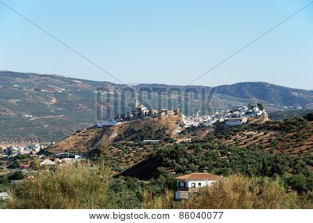 White town, Iznajar.