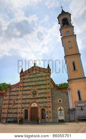 Church of Perino. Emilia-Romagna. Italy.
