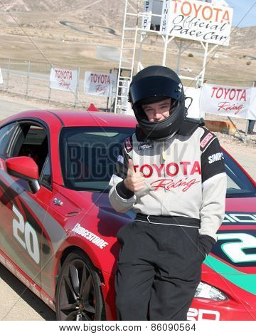 LOS ANGELES - FEB 21:  Brent Davern at the Grand Prix of Long Beach Pro/Celebrity Race Training at the Willow Springs International Raceway on March 21, 2015 in Rosamond, CA