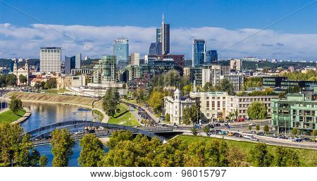 Vilnus, The Capital Of Lithuania