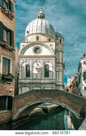 Santa Maria dei Miracoli in Venice, Italia