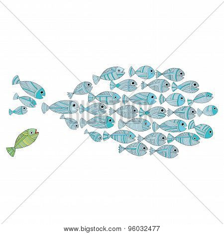 Fish template