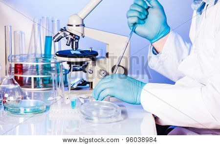 Man doing reseach