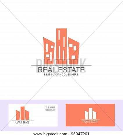 Real Estate Flat Logo