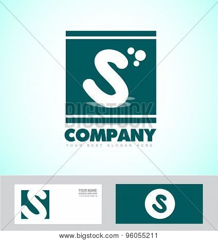 Letter S Logo Green Icon