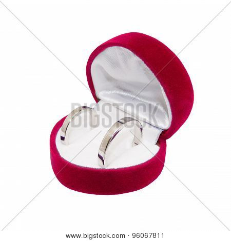two wedding rings