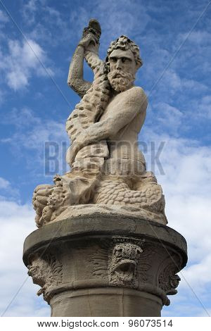 Statue Of Neptune, Lowestoft, Suffolk, England