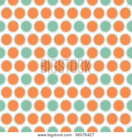 Abstract background with circles.