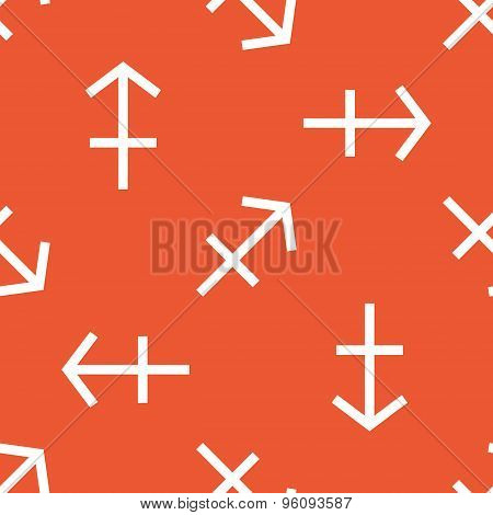 Orange Sagittarius pattern