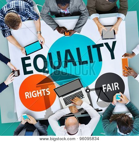 Equality Parity Balance Justice Fair Concept