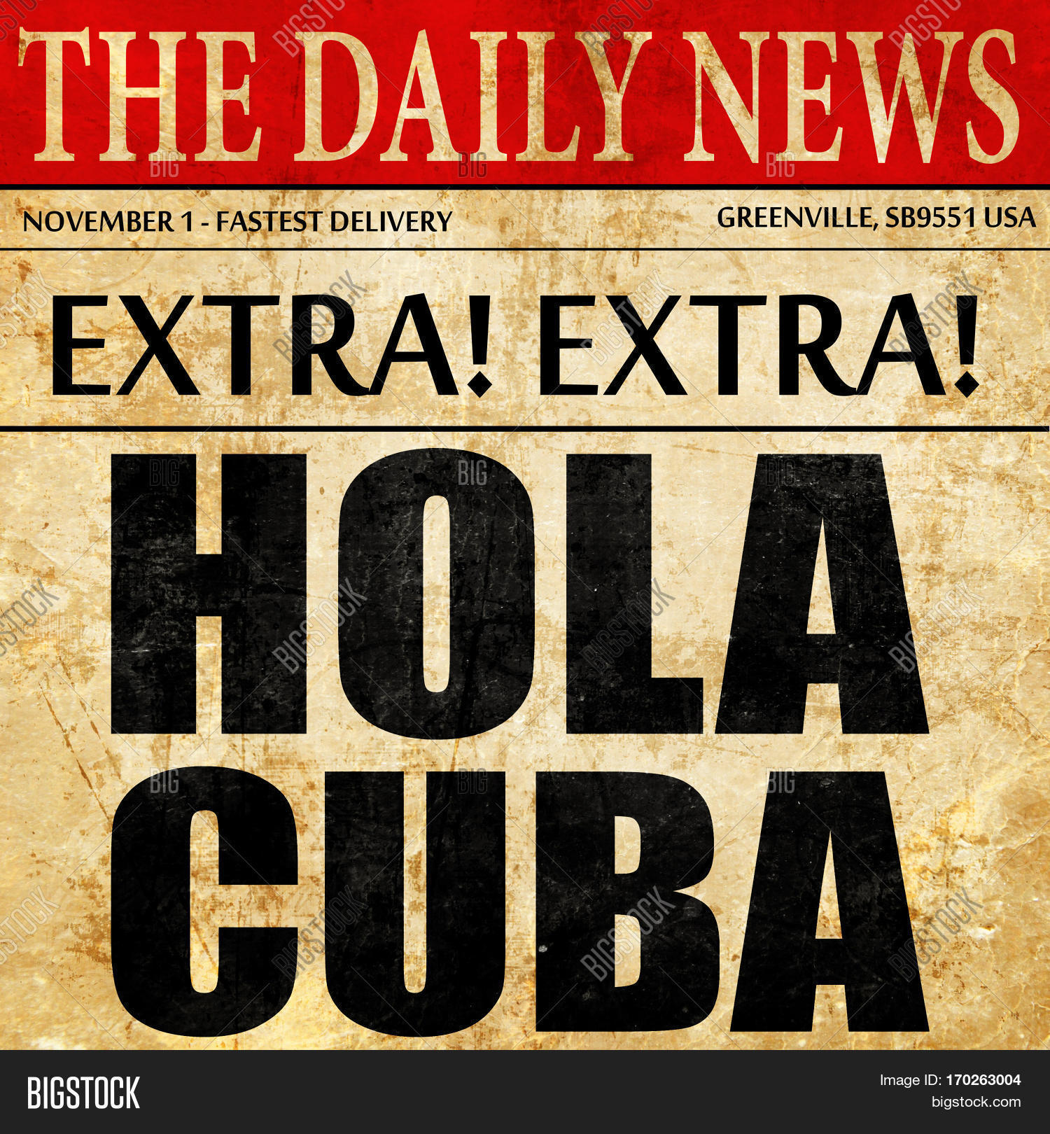 Hola Cuba, Newspaper Image & Photo (Free Trial) Bigstock