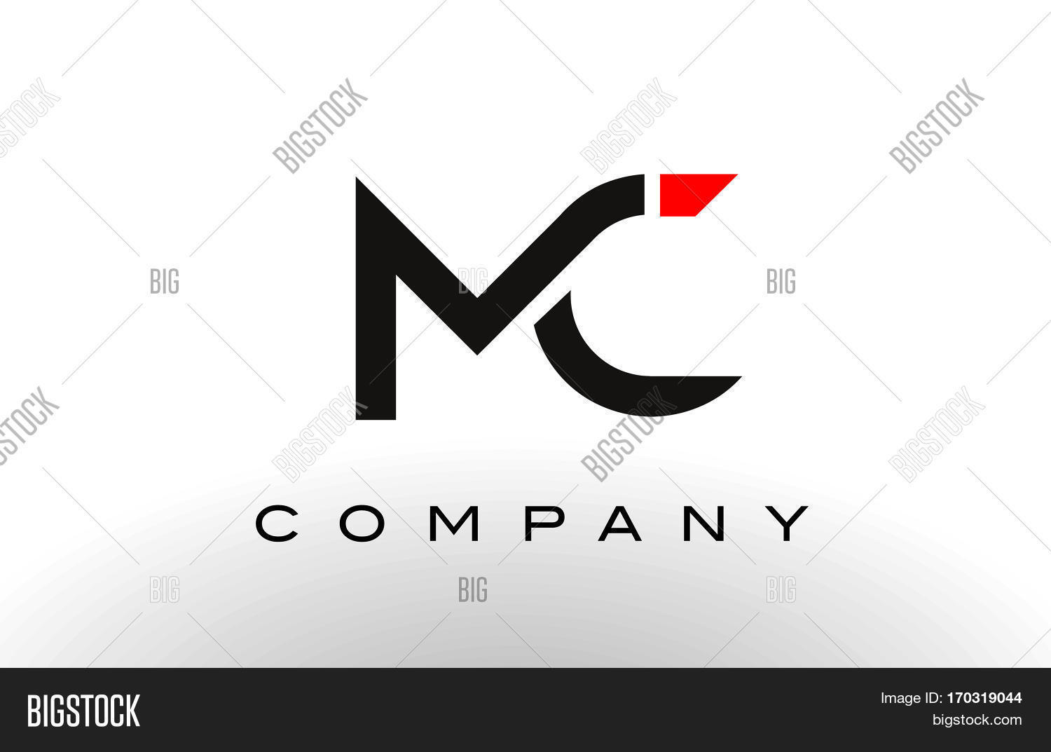 MC Logo. Letter Vector & Photo (Free Trial) | Bigstock