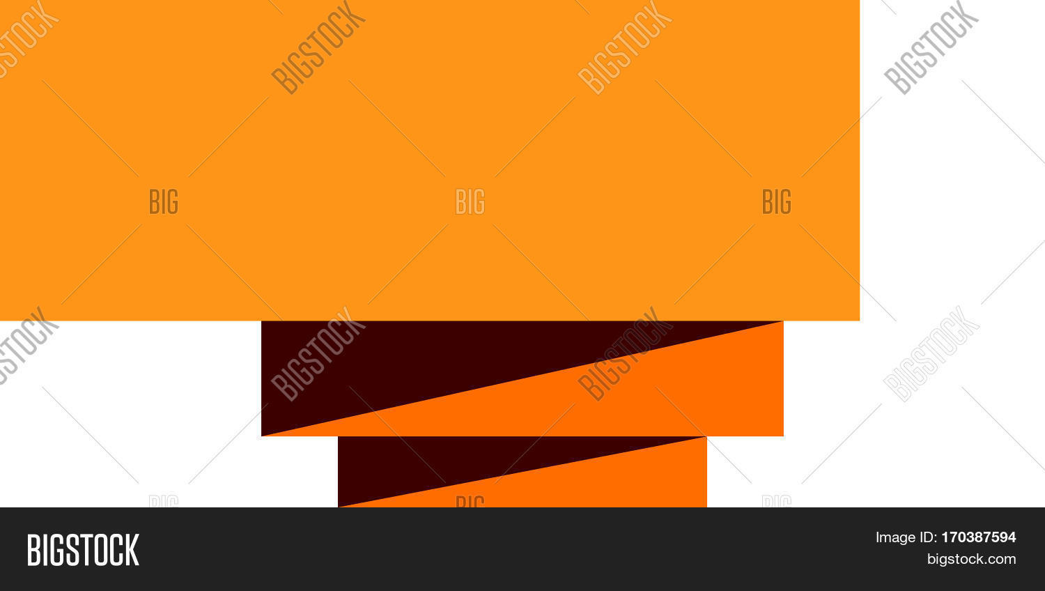 Yellow Ribbon Banner Vector & Photo (Free Trial) Bigstock