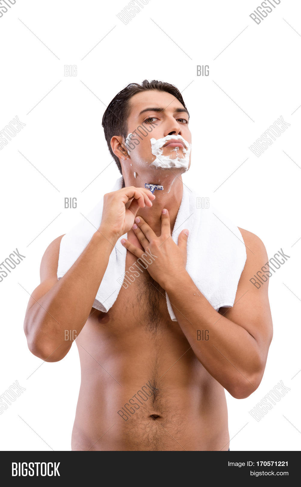 Shaving Cock