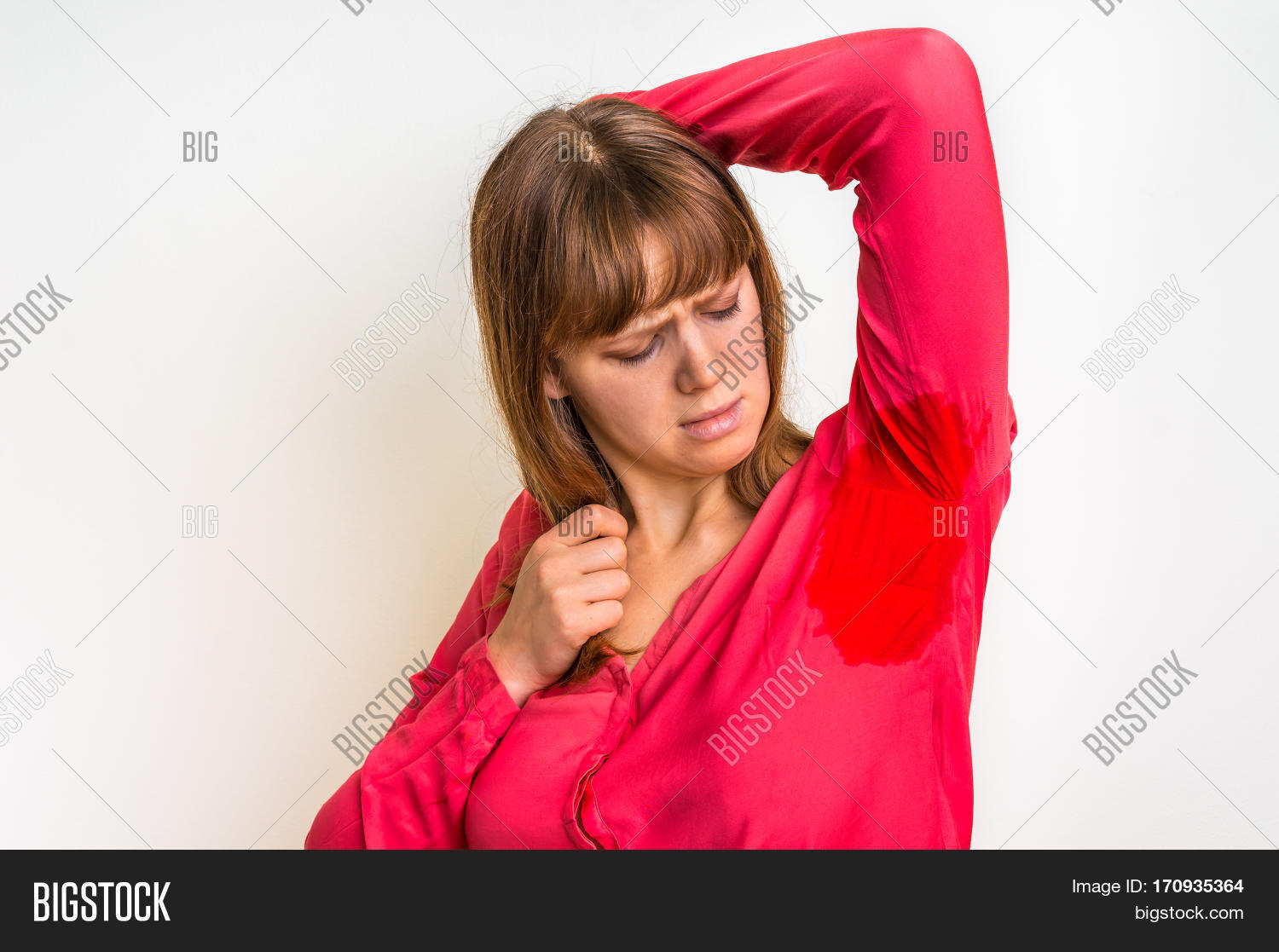 Woman Sweating Under Image & Photo (Free Trial) Bigstock