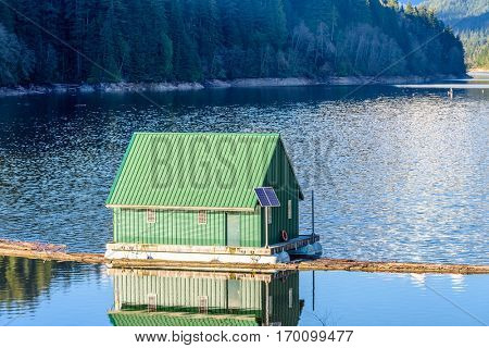 The lake house.