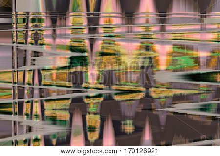 Full Color Abstract Texture Glitch Background