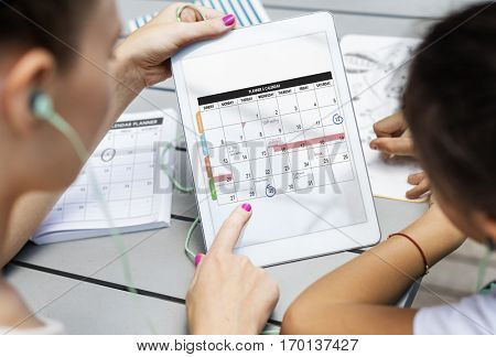 Planner Calendar Schedule Date Concept