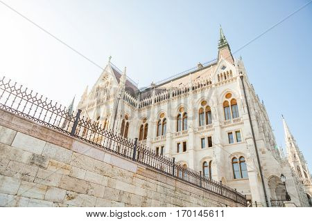 Hungarian National Parliament Building Also Called 