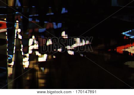 full color abstract texture glitch background digital wave