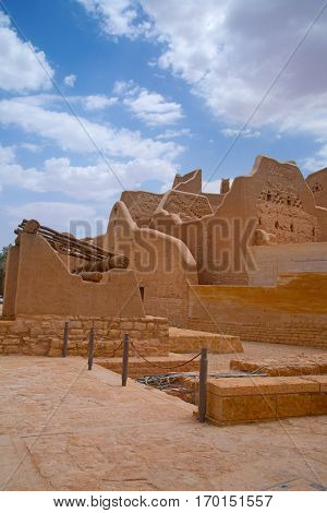 Streets of the old city Diriyah near Ar Riyadh, Kingdom of Saudi Arabia