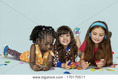 Little Children Art And Craft Paper