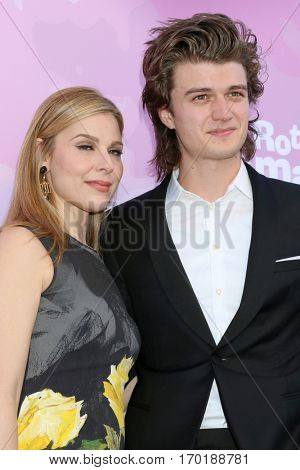 LOS ANGELES - JAN 28:  Cara Buono, Joe Keery at the Variety's Celebratory Brunch Event For Awards Nominees at  Cecconi's on January 28, 2017 in West Hollywood, CA